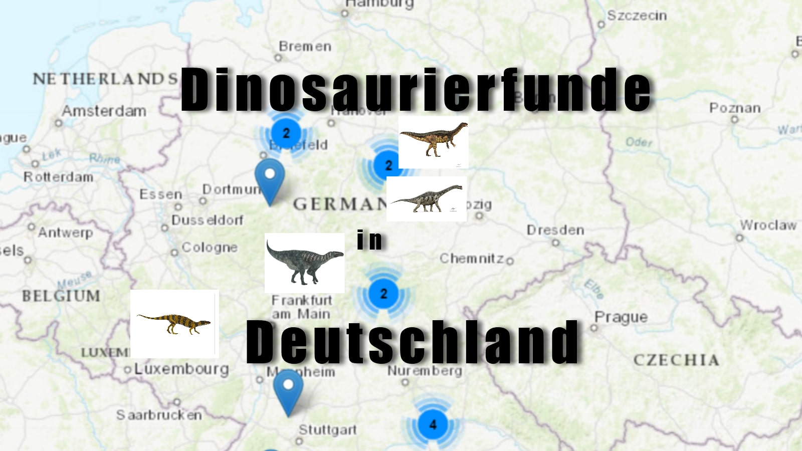Dinosaurierfunde in Deutschland
