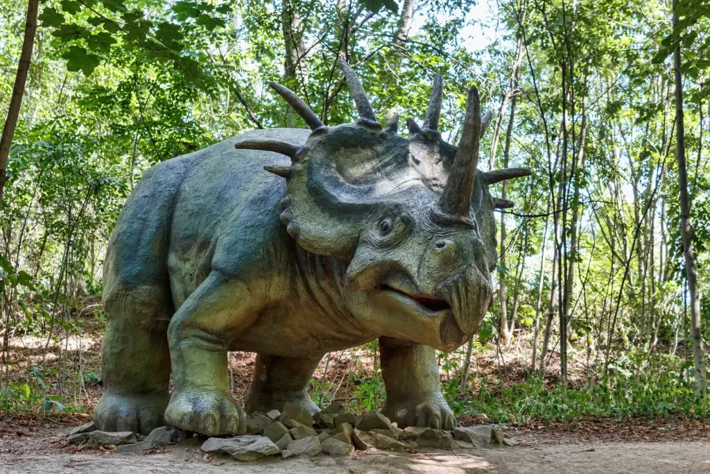 Styracosaurus in freier Natur