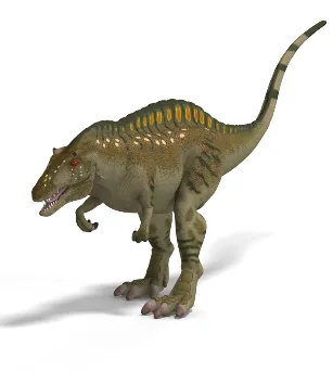 Acrocanthosaurus mit Rückensegel