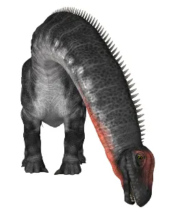 Apatosaurus beim fressen