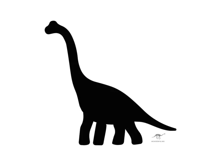 Sauropode Silhouette